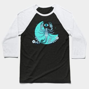 Scorpio Zodiac Sign Artwork Baseball T-Shirt